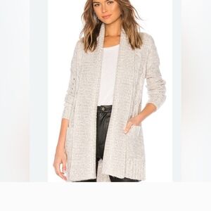 Abercrombie & Fitch Women's Light Gray Cardigan